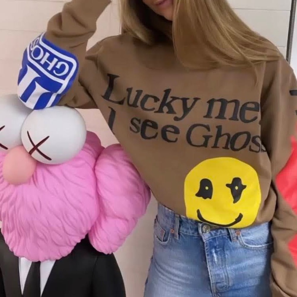 Kanye lucky me i see ghosts hoodie